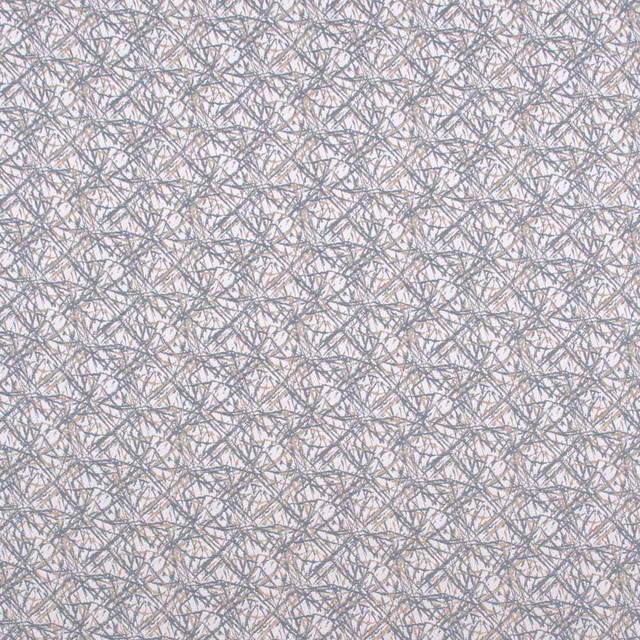 Carole Fabric Pyrotechnics Metal Blue Modern Edge 100% Polyester India N/A Horizontal: 4.75 and Vertical: 4.75 54 - My Fabric Connection -