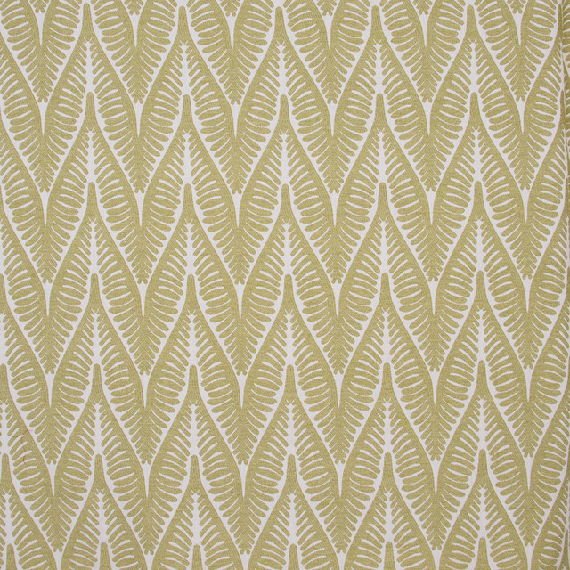 Carole Fabric Silver Brake Fern Lemongrass 62% Polyester, 38% Cotton India Passes 50,000 Double Rubs Wyzenbeek Horizontal: 6.875 and Vertical: 6.75 54 - My Fabric Connection -