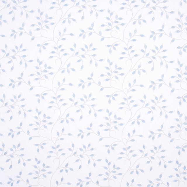 Carole Fabric To Sit Still Topaz Bluebird 52% Cotton, 48% Polyester India Passes 30,000 Double Rubs Wyzenbeek Horizontal: 13 and Vertical: 9.25 52.25 - My Fabric Connection -