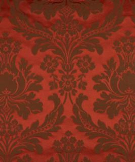 Barrow Fabric Presume Cardinal M8521 14CL09 54% COTTON 46% POLYESTER CHINA 30,000 DOUBLE RUBS </p><p>Repeat: Horizontal: 13-1/2" and Vertical: 24" 54" Minimum - My Fabric Connection -