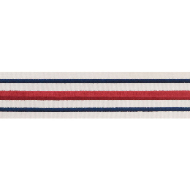 Schumacher Trim Military Stripe Tape Red & Navy 70782 MILES REDD PASSEMENTERIE COTTON 78% RAYON 22% INDIA </p><p>Repeat: Horizontal: and Vertical: 2 - My Fabric Connection -
