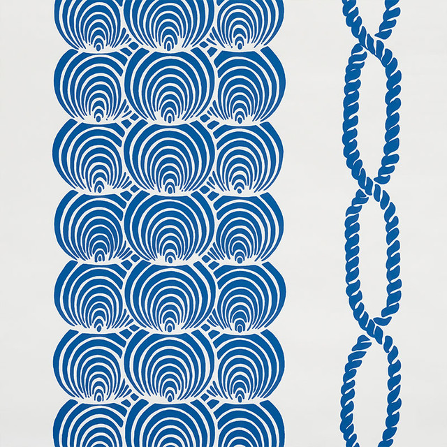 Schumacher Wallpaper Coralline Blue 5009430 NAUTILUS Paper 0 UNITED STATES OF AMERICA </p><p>Repeat: Horizontal: 18"(46CM) and Vertical: 25 1/4" (64CM) 36.5 - My Fabric Connection - Schumacher Wallpaper Coralline Blue 5009430 NAUTILUS Paper 0 UNITED STATES OF AMERICA </p><p>Repeat: Horizontal: 18"(46CM) and Vertical: 25 1/4" (64CM) 36.5 - My Fabric Connection -