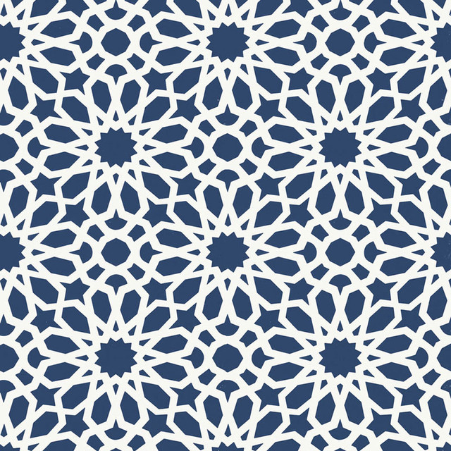 Schumacher Wallpaper Agadir Screen Lapis 5006640 MARTYN LAWRENCE BULLARD Paper 0 UNITED STATES OF AMERICA </p><p>Repeat: Horizontal: 13 1/2" (34CM) and Vertical: 12 5/8" (32CM) 27 - My Fabric Connection - Schumacher Wallpaper Agadir Screen Lapis 5006640 MARTYN LAWRENCE BULLARD Paper 0 UNITED STATES OF AMERICA </p><p>Repeat: Horizontal: 13 1/2" (34CM) and Vertical: 12 5/8" (32CM) 27 - My Fabric Connection -