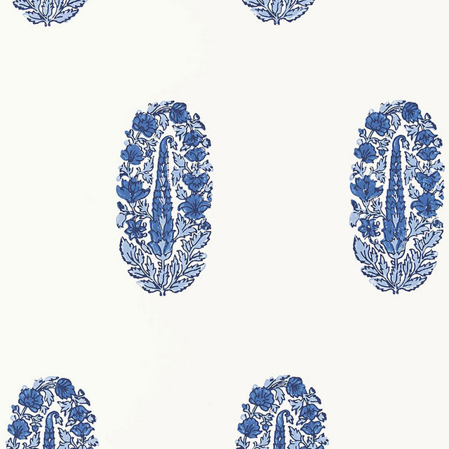 Schumacher Wallpaper Askandra Flower Delft 5005311 JAIPUR / HAND BLOCK PRINTS Paper 0 INDIA </p><p>Repeat: Horizontal: and Vertical: 24" (61CM) 27 - My Fabric Connection - Schumacher Wallpaper Askandra Flower Delft 5005311 JAIPUR / HAND BLOCK PRINTS Paper 0 INDIA </p><p>Repeat: Horizontal: and Vertical: 24" (61CM) 27 - My Fabric Connection -