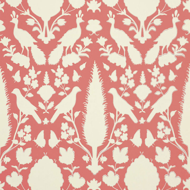 Schumacher Wallpaper Chenonceau Coral 5004125 PRINT HAPPY Paper 0 UNITED STATES OF AMERICA </p><p>Repeat: Horizontal: 13 1/2" (34CM) and Vertical: 25 1/4" (64CM) 27 - My Fabric Connection - Schumacher Wallpaper Chenonceau Coral 5004125 PRINT HAPPY Paper 0 UNITED STATES OF AMERICA </p><p>Repeat: Horizontal: 13 1/2" (34CM) and Vertical: 25 1/4" (64CM) 27 - My Fabric Connection -