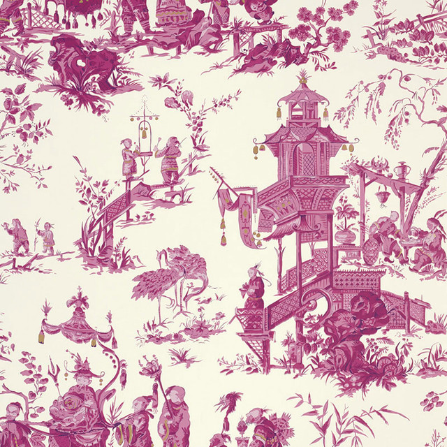 Schumacher Wallpaper Chinois Peony 5007001 PRINT HAPPY Paper 0 UNITED STATES OF AMERICA </p><p>Repeat: Horizontal: 27" (69CM) and Vertical: 27" (69CM) 27 - My Fabric Connection - Schumacher Wallpaper Chinois Peony 5007001 PRINT HAPPY Paper 0 UNITED STATES OF AMERICA </p><p>Repeat: Horizontal: 27" (69CM) and Vertical: 27" (69CM) 27 - My Fabric Connection -