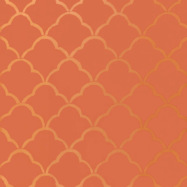 Schumacher Wallpaper Costa Del Sol Cinnabar 5005943 BYZANTIUM Paper 0 UNITED STATES OF AMERICA </p><p>Repeat: Horizontal: 13 1/2" (34CM) and Vertical: 25 1/4" (64CM) 27 - My Fabric Connection - Schumacher Wallpaper Costa Del Sol Cinnabar 5005943 BYZANTIUM Paper 0 UNITED STATES OF AMERICA </p><p>Repeat: Horizontal: 13 1/2" (34CM) and Vertical: 25 1/4" (64CM) 27 - My Fabric Connection -