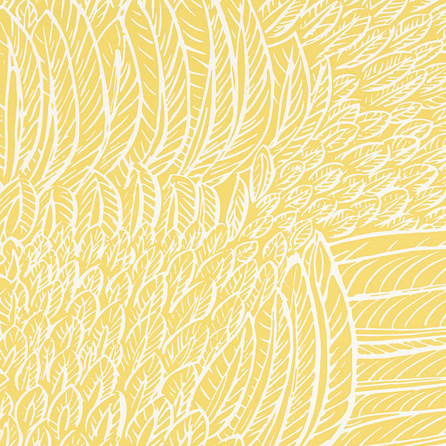 Schumacher Wallpaper Featherfest Citron 5007562 DRAWN FROM NATURE Paper 0 UNITED STATES OF AMERICA </p><p>Repeat: Horizontal: 27" (69CM) and Vertical: 25 1/4" (64CM) 27 - My Fabric Connection - Schumacher Wallpaper Featherfest Citron 5007562 DRAWN FROM NATURE Paper 0 UNITED STATES OF AMERICA </p><p>Repeat: Horizontal: 27" (69CM) and Vertical: 25 1/4" (64CM) 27 - My Fabric Connection -