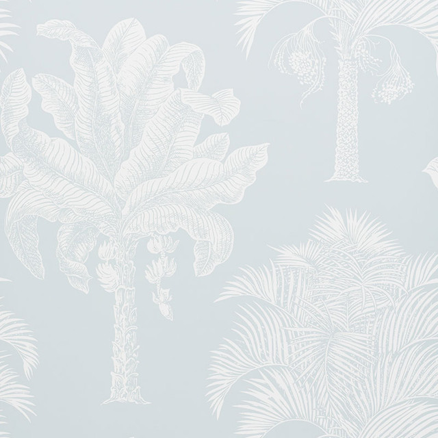 Schumacher Wallpaper Grand Palms Mineral 5009621 NEW TRADITIONAL Paper 0 UNITED STATES OF AMERICA </p><p>Repeat: Horizontal: 27" (69CM) and Vertical: 25 3/8" (64CM) 27 - My Fabric Connection - Schumacher Wallpaper Grand Palms Mineral 5009621 NEW TRADITIONAL Paper 0 UNITED STATES OF AMERICA </p><p>Repeat: Horizontal: 27" (69CM) and Vertical: 25 3/8" (64CM) 27 - My Fabric Connection -
