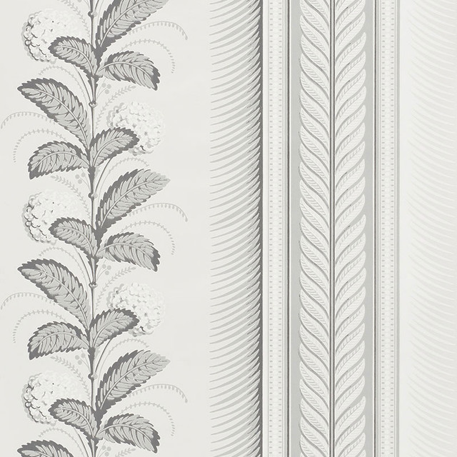 Schumacher Wallpaper Hydrangea Drape Grisaille 5004455 GREENHOUSE Paper 0 UNITED STATES OF AMERICA </p><p>Repeat: Horizontal: 27" (69CM) and Vertical: 10 1/4" (26CM) 27 - My Fabric Connection - Schumacher Wallpaper Hydrangea Drape Grisaille 5004455 GREENHOUSE Paper 0 UNITED STATES OF AMERICA </p><p>Repeat: Horizontal: 27" (69CM) and Vertical: 10 1/4" (26CM) 27 - My Fabric Connection -