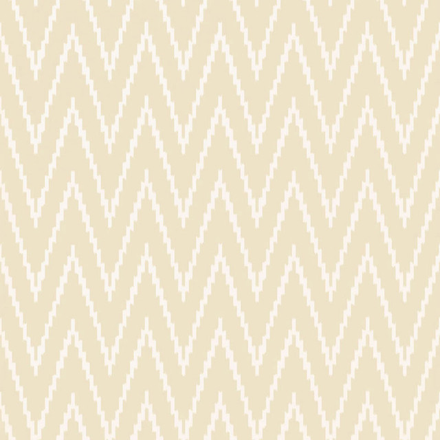 Schumacher Wallpaper Kasari Ikat Alabaster 5005990 BYZANTIUM Paper 0 UNITED STATES OF AMERICA </p><p>Repeat: Horizontal: 13 1/2" (34CM) and Vertical: 4 1/2" (11CM) 27 - My Fabric Connection -