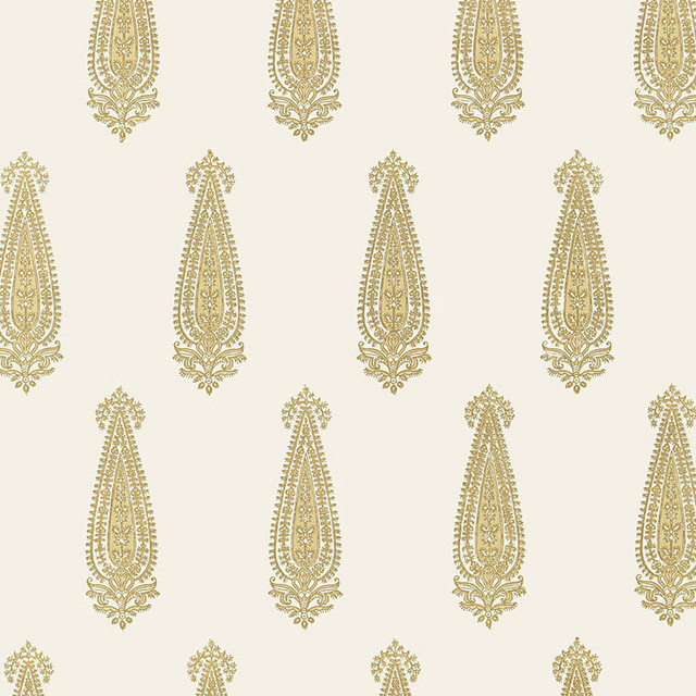Schumacher Wallpaper Katara Paisley Straw 5005332 JAIPUR / HAND BLOCK PRINTS Paper 0 INDIA </p><p>Repeat: Horizontal: and Vertical: 18" (46CM) 27 - My Fabric Connection - Schumacher Wallpaper Katara Paisley Straw 5005332 JAIPUR / HAND BLOCK PRINTS Paper 0 INDIA </p><p>Repeat: Horizontal: and Vertical: 18" (46CM) 27 - My Fabric Connection -