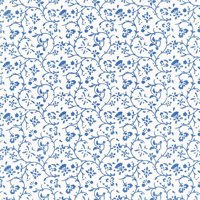 Schumacher Wallpaper Kyara Vine Delft 5005261 JAIPUR / HAND BLOCK PRINTS Paper 0 INDIA </p><p>Repeat: Horizontal: and Vertical: 6 3/4" (17CM) 27 - My Fabric Connection - Schumacher Wallpaper Kyara Vine Delft 5005261 JAIPUR / HAND BLOCK PRINTS Paper 0 INDIA </p><p>Repeat: Horizontal: and Vertical: 6 3/4" (17CM) 27 - My Fabric Connection -