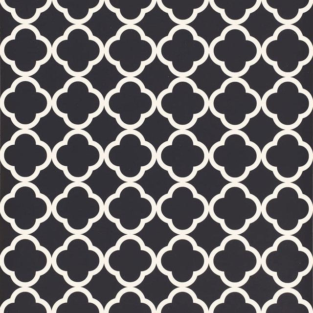 Schumacher Wallpaper Morocco Black 5005876 BYZANTIUM Paper 0 UNITED STATES OF AMERICA </p><p>Repeat: Horizontal: 4 1/2" (11CM) and Vertical: 4 1/2" (11CM) 27 - My Fabric Connection - Schumacher Wallpaper Morocco Black 5005876 BYZANTIUM Paper 0 UNITED STATES OF AMERICA </p><p>Repeat: Horizontal: 4 1/2" (11CM) and Vertical: 4 1/2" (11CM) 27 - My Fabric Connection -
