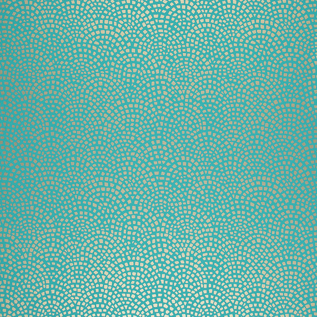 Schumacher Wallpaper Mosaic Turquoise 5005043 MODERN NATURE Paper 0 UNITED STATES OF AMERICA </p><p>Repeat: Horizontal: 13 1/2" (34CM) and Vertical: 13 1/2" (34CM) 27 - My Fabric Connection - Schumacher Wallpaper Mosaic Turquoise 5005043 MODERN NATURE Paper 0 UNITED STATES OF AMERICA </p><p>Repeat: Horizontal: 13 1/2" (34CM) and Vertical: 13 1/2" (34CM) 27 - My Fabric Connection -