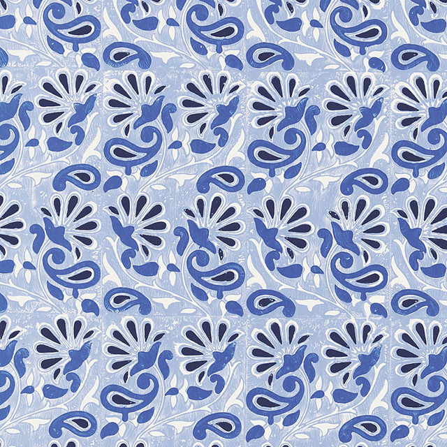 Schumacher Wallpaper Rampura Delft 5005341 JAIPUR / HAND BLOCK PRINTS Paper 0 INDIA </p><p>Repeat: Horizontal: and Vertical: 11 3/4" (30CM) 27 - My Fabric Connection - Schumacher Wallpaper Rampura Delft 5005341 JAIPUR / HAND BLOCK PRINTS Paper 0 INDIA </p><p>Repeat: Horizontal: and Vertical: 11 3/4" (30CM) 27 - My Fabric Connection -