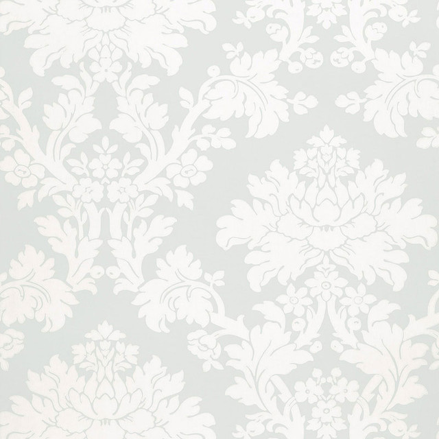 Schumacher Wallpaper Tierni Damask Robin'S Egg 5004463 GREENHOUSE Paper 0 UNITED STATES OF AMERICA </p><p>Repeat: Horizontal: 13 1/2" (34CM) and Vertical: 25 1/4" (64CM) 27 - My Fabric Connection - Schumacher Wallpaper Tierni Damask Robin'S Egg 5004463 GREENHOUSE Paper 0 UNITED STATES OF AMERICA </p><p>Repeat: Horizontal: 13 1/2" (34CM) and Vertical: 25 1/4" (64CM) 27 - My Fabric Connection -