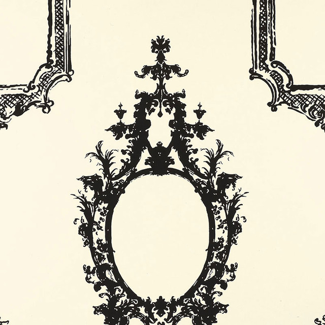 Schumacher Wallpaper Go Baroque Noir & Blanc 5003290 AVANT-GARDE Paper 0 UNITED STATES OF AMERICA </p><p>Repeat: Horizontal: 27" (69CM) and Vertical: 32" (81CM) 27 - My Fabric Connection - Schumacher Wallpaper Go Baroque Noir & Blanc 5003290 AVANT-GARDE Paper 0 UNITED STATES OF AMERICA </p><p>Repeat: Horizontal: 27" (69CM) and Vertical: 32" (81CM) 27 - My Fabric Connection -