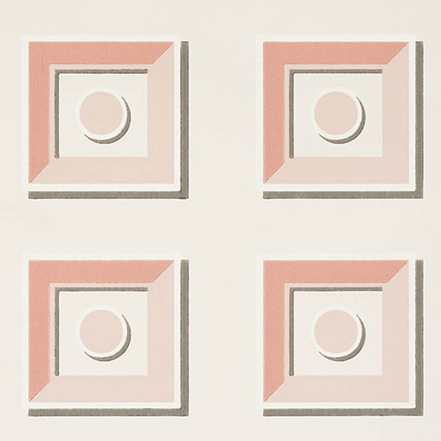Schumacher Wallpaper Marcel Blush 5009881 TROMPE L'OEIL Paper 0 UNITED KINGDOM </p><p>Repeat: Horizontal: 6 3/4" (17CM) and Vertical: 6 1/4" (16CM) 20.5 - My Fabric Connection - Schumacher Wallpaper Marcel Blush 5009881 TROMPE L'OEIL Paper 0 UNITED KINGDOM </p><p>Repeat: Horizontal: 6 3/4" (17CM) and Vertical: 6 1/4" (16CM) 20.5 - My Fabric Connection -