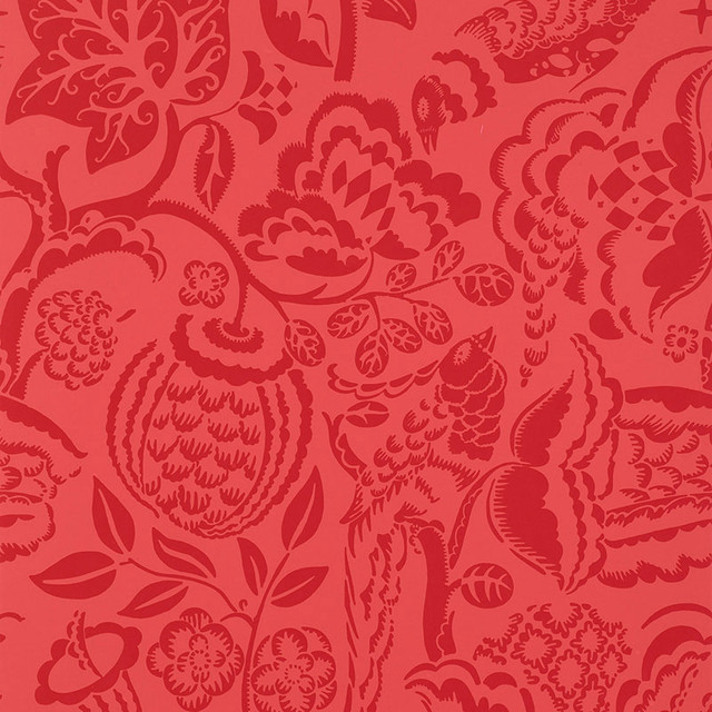 Schumacher Wallpaper Uccello Red 5003714 PALAZZO DAMASKS Paper 0 UNITED STATES OF AMERICA </p><p>Repeat: Horizontal: 27" (69CM) and Vertical: 33 1/2" (85CM) 27 - My Fabric Connection - Schumacher Wallpaper Uccello Red 5003714 PALAZZO DAMASKS Paper 0 UNITED STATES OF AMERICA </p><p>Repeat: Horizontal: 27" (69CM) and Vertical: 33 1/2" (85CM) 27 - My Fabric Connection -