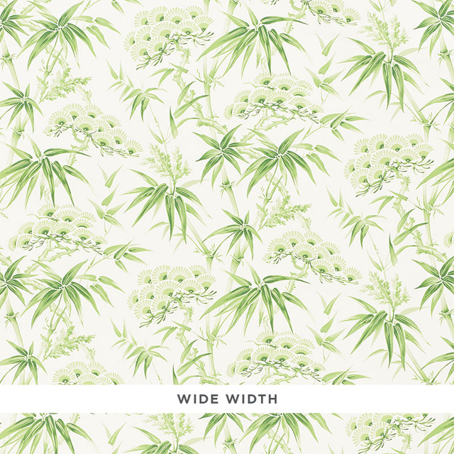 Schumacher Wallpaper Arita Floral Leaf 5009141 MINGEI Paper 0 UNITED KINGDOM </p><p>Repeat: Horizontal: 27 1/2" (70CM) and Vertical: 16 1/2" (42CM) 55 - My Fabric Connection -