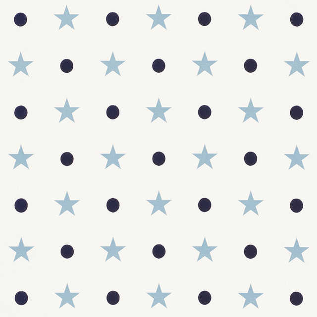 Schumacher Wallpaper Etoiles Et Points Blues 5008550 FRENCH REVOLUTION Paper 0 UNITED KINGDOM </p><p>Repeat: Horizontal: 5 1/8" (13CM) and Vertical: 5 1/4" (13CM) 20.375 - My Fabric Connection - Schumacher Wallpaper Etoiles Et Points Blues 5008550 FRENCH REVOLUTION Paper 0 UNITED KINGDOM </p><p>Repeat: Horizontal: 5 1/8" (13CM) and Vertical: 5 1/4" (13CM) 20.375 - My Fabric Connection -