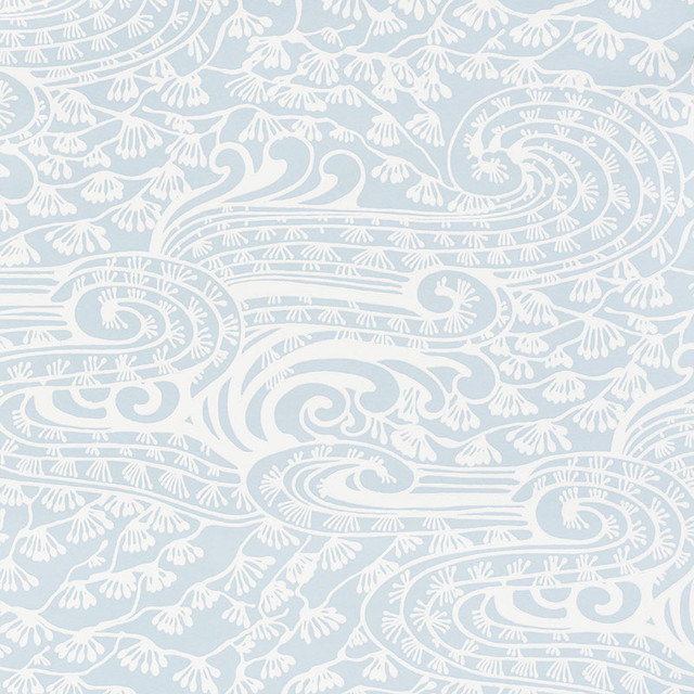 Schumacher Wallpaper Mizu Sky 5008730 MINGEI Paper 0 UNITED KINGDOM </p><p>Repeat: Horizontal: 13 1/2" (34CM) and Vertical: 24" (61CM) 27 - My Fabric Connection - Schumacher Wallpaper Mizu Sky 5008730 MINGEI Paper 0 UNITED KINGDOM </p><p>Repeat: Horizontal: 13 1/2" (34CM) and Vertical: 24" (61CM) 27 - My Fabric Connection -