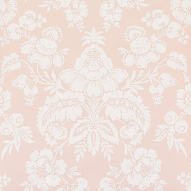 Schumacher Wallpaper Simone Damask Blush 5009611 NEW TRADITIONAL Paper 0 UNITED STATES OF AMERICA </p><p>Repeat: Horizontal: 10 1/2" (27CM) and Vertical: 20 1/2" (52CM) 20.5 - My Fabric Connection - Schumacher Wallpaper Simone Damask Blush 5009611 NEW TRADITIONAL Paper 0 UNITED STATES OF AMERICA </p><p>Repeat: Horizontal: 10 1/2" (27CM) and Vertical: 20 1/2" (52CM) 20.5 - My Fabric Connection -