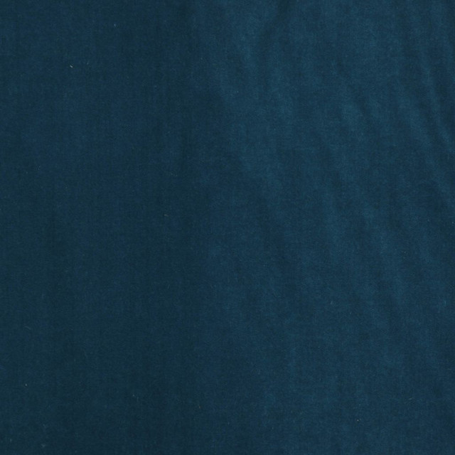 RM CoCo Fabric Deluxe Cotton Velvet Cyan