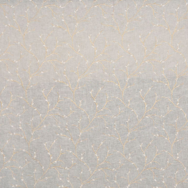 RM CoCo Fabric Wiig Eggshell Stand Up 100% Linen Embroidery 100% Viscose Base See Sample 0 Horizontal: 10.5 and Vertical: 11.5 57 - My Fabric Connection -