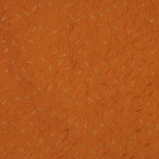 RM CoCo Fabric Noritake Terracotta Chinatown 100% Polyester See Sample 0 Horizontal: 10.25 and Vertical: 10.5 54 - My Fabric Connection -