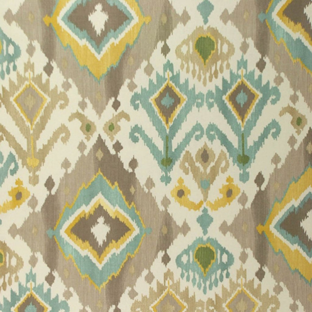 RM CoCo Fabric Azteca Glacier Color Concerto - Vapor - Wesco 100% Cotton See Sample 0 Horizontal: 27 and Vertical: 27 54 - My Fabric Connection -
