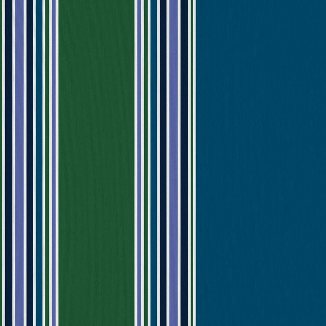 RM CoCo Fabric Ming Stripe Emerald