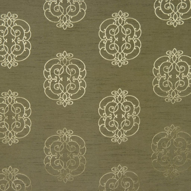 RM CoCo Fabric O'Keeffe Moss Masterpiece 100% Polyester See Sample 0 Horizontal: 11.5 and Vertical: 9 54 - My Fabric Connection -