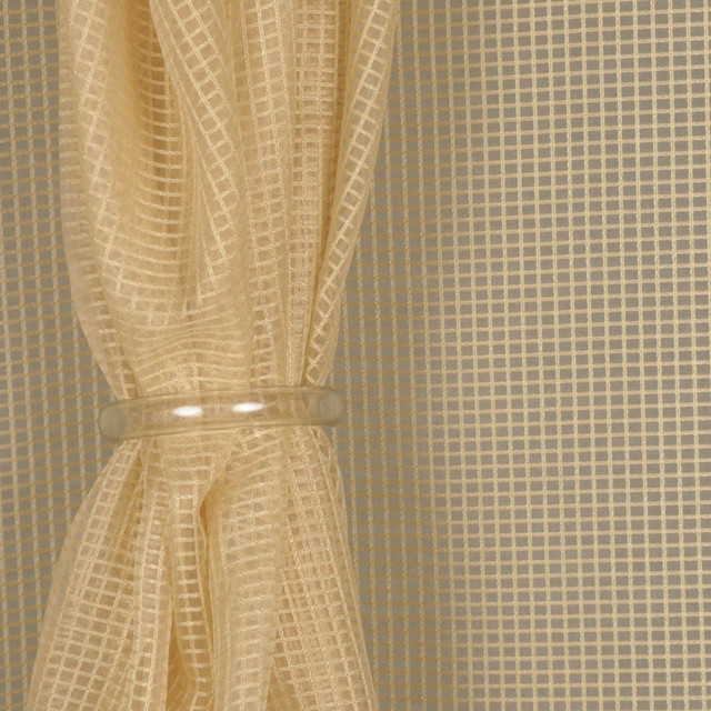 RM CoCo Fabric Snowdrop Gold Botanical Beauty 100% Polyester See Sample 0 Horizontal: 0.125 and Vertical: 0.125 59 - My Fabric Connection -