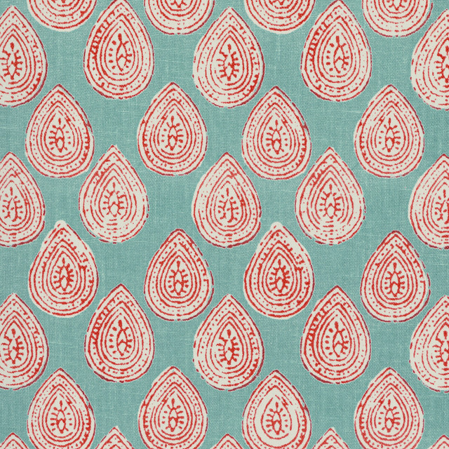 Kravet Basics Fabric Calico-911 L'INDIENNE COLLECTION POLYESTER - 68%;COTTON - 32% India HEAVY Horizontal: 3.875 and Vertical: 5 54 - My Fabric Connection -