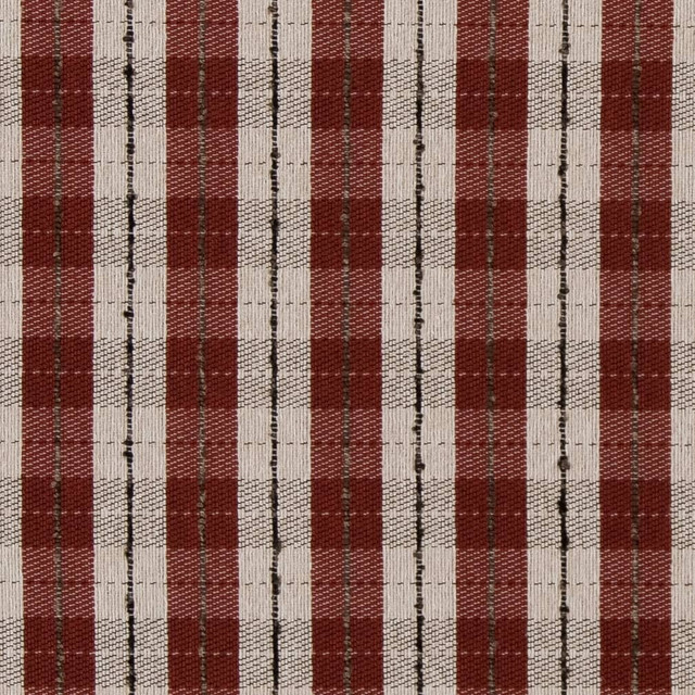 Charlotte Fabric D1954 Spicy Plaid Rustic Wovens 100% Polypropylene Made In USA Exceeds 30,000 Wyzenbeek Rubs (Heavy Duty) </p><p>Repeat: Horizontal: 2.5" x Vertical: 2.5" 54 Inches - My Fabric Connection -