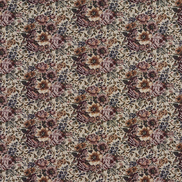 Charlotte Fabric D2041 Bouquet Tapestry Classics II 39% Olefin, 32% Polyester, 29% Cotton Asia Exceeds 100,000 Wyzenbeek Rubs (Heavy Duty) </p><p>Repeat: Horizontal: 13.5" x Vertical: 7" 54 Inches - My Fabric Connection -
