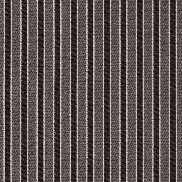 Charlotte Fabric D2130 Charcoal Stripe Small Scale Patterns 100% Woven Polyester Asia Exceeds 100,000 Wyzenbeek Rubs (Heavy Duty) </p><p>Repeat: Horizontal: 1" 54 Inches - My Fabric Connection -