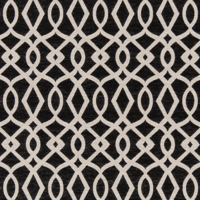 Charlotte Fabric D2441 Black Crypton Patterns 51% Polyester, 49% Cotton Made in USA Exceeds 90,000 Wyzenbeek Rubs (Heavy Duty) </p><p>Repeat: Horizontal 4" x Vertical 6.75" 54 Inches - My Fabric Connection -