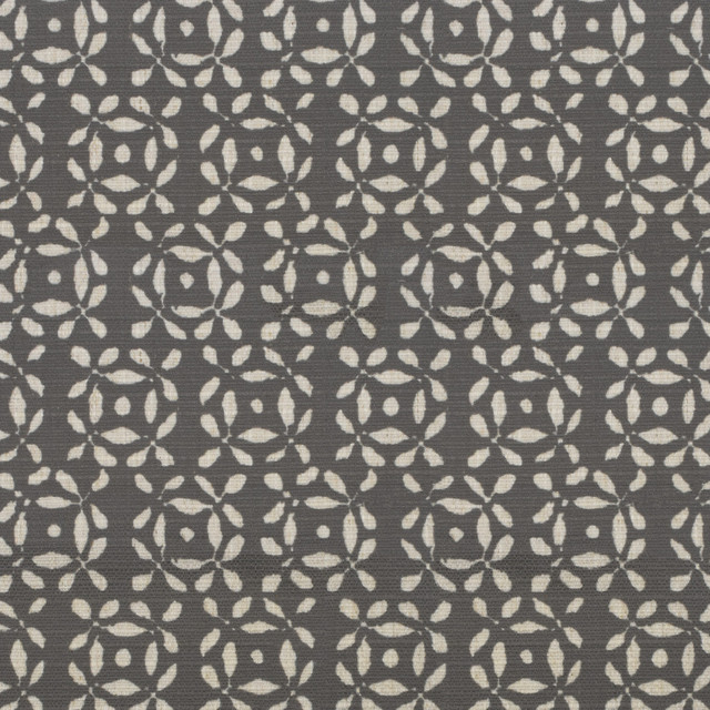 Greenhouse Fabric S4111 Pewter 91% Polyester, 9% Linen China 53,000 double rubs </p><p>Repeat: 9" H, 8.5" V 56" - My Fabric Connection -