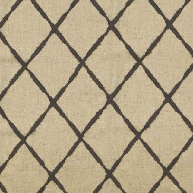 Greenhouse Fabric S4113 Smoke 80% Polyester, 15% Acrylic, 5% Linen China 20,000 double rubs </p><p>Repeat: 4.5" H, 6" V 58" - My Fabric Connection -