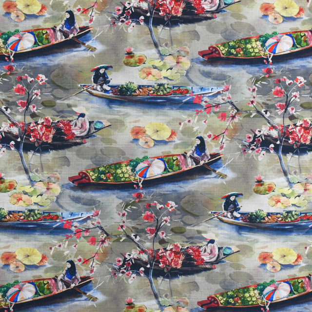 Greenhouse Fabric S3638 Spice 95% Polyester, 5% Linen China 53,000 double rubs </p><p>Repeat: 28" H, 27" V 58" - My Fabric Connection - Greenhouse Fabric S3638 Spice 95% Polyester, 5% Linen China 53,000 double rubs </p><p>Repeat: 28" H, 27" V 58" - My Fabric Connection -