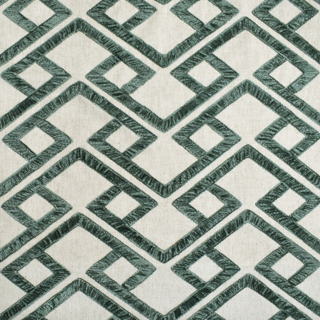 Greenhouse Fabric S3948 Aloe 68% Polyester, 21% Linen, 11% Cotton With 100% Polyester Embroidery India 9,000 double rubs </p><p>Repeat: 10.9" H, 4.1" V 54" - My Fabric Connection - Greenhouse Fabric S3948 Aloe 68% Polyester, 21% Linen, 11% Cotton With 100% Polyester Embroidery India 9,000 double rubs </p><p>Repeat: 10.9" H, 4.1" V 54" - My Fabric Connection -