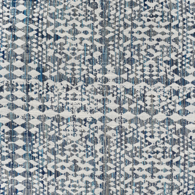 Greenhouse Fabric S3999 Azure 52% Viscose, 31% Cotton, 17% Polyester India 15,000 double rubs </p><p>Repeat: 9.75" H, 13.5" V 54" - My Fabric Connection -