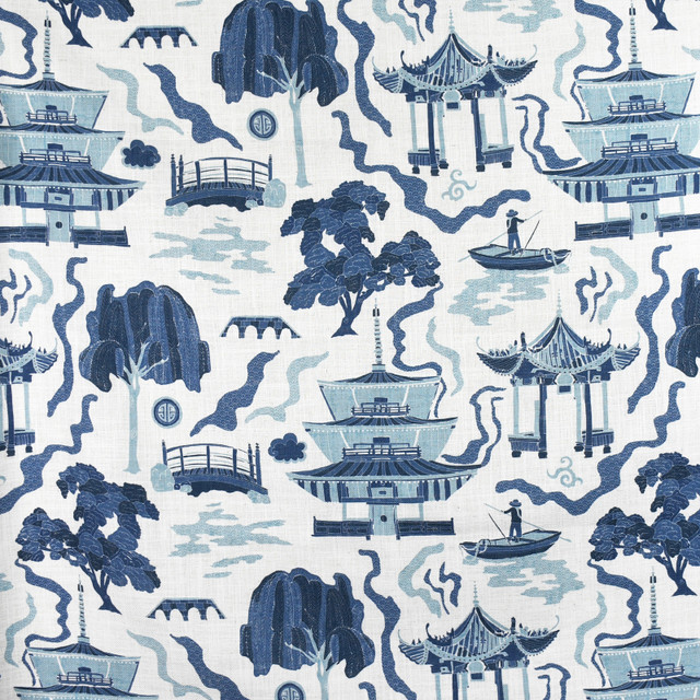 Greenhouse Fabric F2732 Indigo 95% Polyester, 5% Linen China 50,000 double rubs </p><p>Repeat: 27" H, 27" V 58" - My Fabric Connection - Greenhouse Fabric F2732 Indigo 95% Polyester, 5% Linen China 50,000 double rubs </p><p>Repeat: 27" H, 27" V 58" - My Fabric Connection -