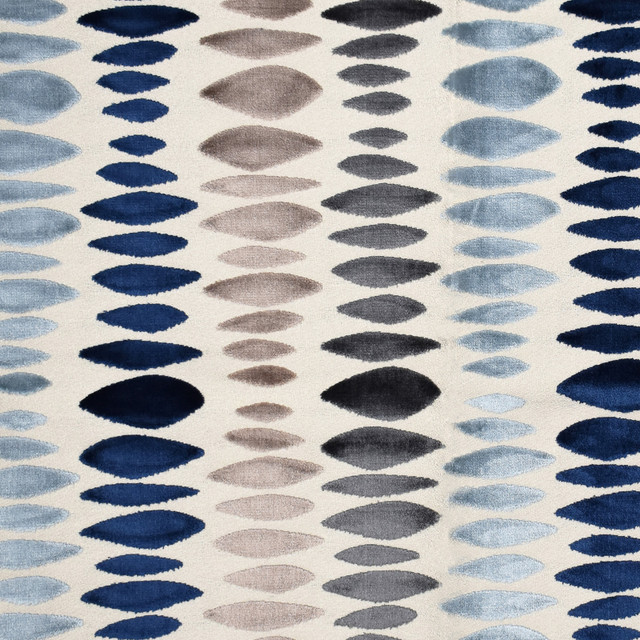 Greenhouse Fabric F2141 Mineral 86% Viscose, 14% Polyester India 54,000 double rubs </p><p>Repeat: 14" H, 14" V 57" - My Fabric Connection -