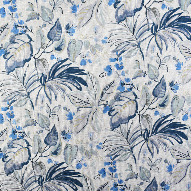 Greenhouse Fabric F2250 Indigo 100% Polyester China 40,000 double rubs </p><p>Repeat: 27" H, 13.5" V 56" - My Fabric Connection -