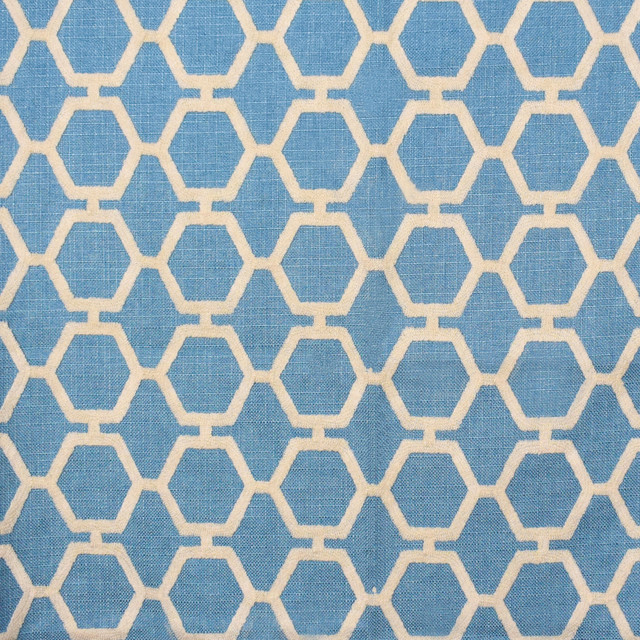Greenhouse Fabric F2277 Slate 80% Polyester, 20% Acrylic With 100% Acrylic Embroidery China 9,000 double rubs </p><p>Repeat: 4" H, 4" V 54" - My Fabric Connection -