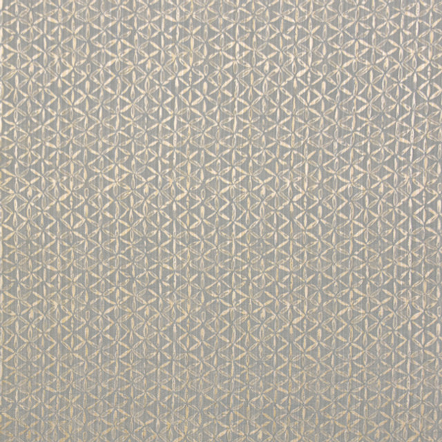 Carole Fabric Star Petal Aqua Blue Steel 52% Polyester, 48% Cotton India N/A </p><p>Repeat: 7 1/4" V, 7" H 54" - My Fabric Connection -